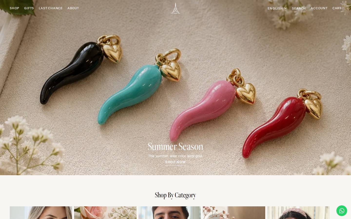 lafranciajoyeria.com homepage screenshot