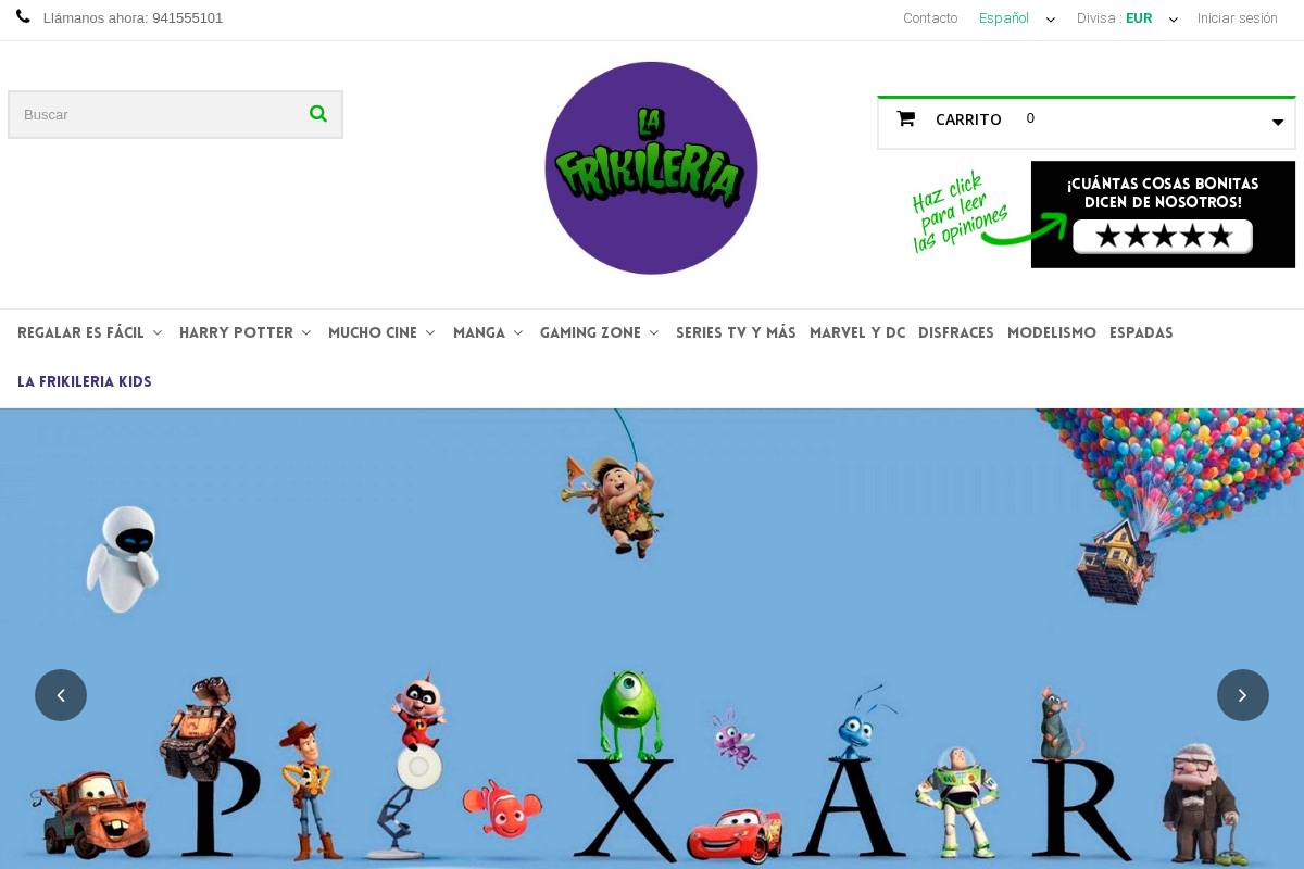 lafrikileria.com homepage screenshot