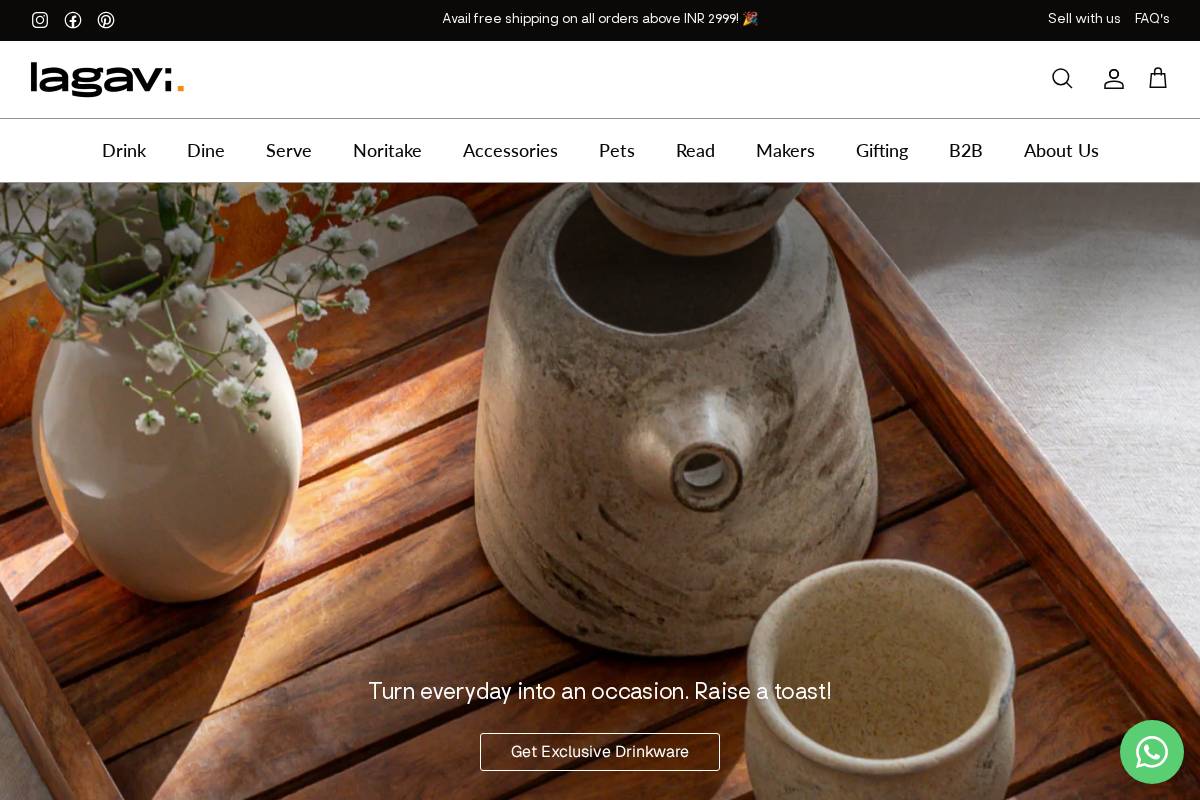 lagavi.com homepage screenshot