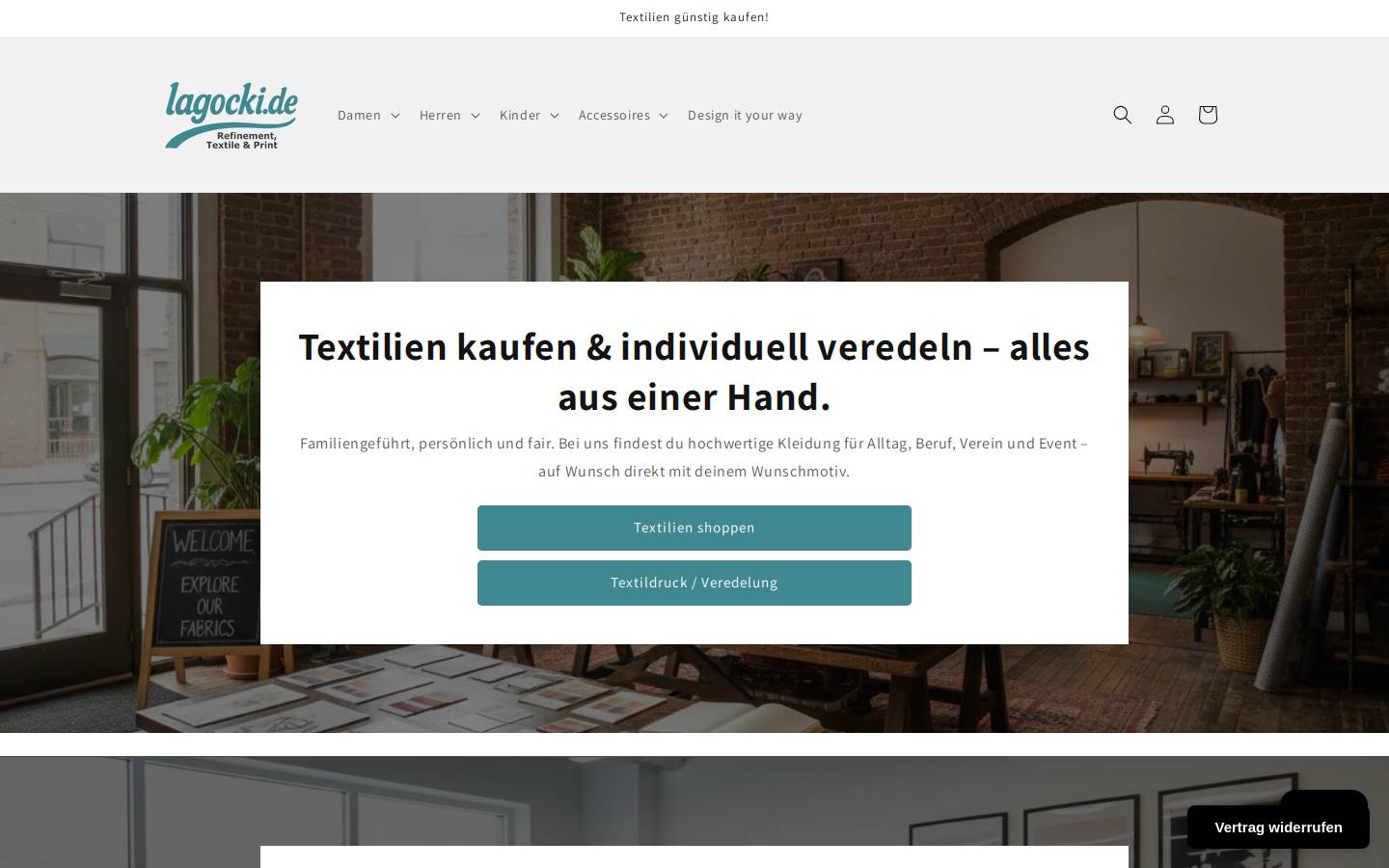 lagocki.de homepage screenshot