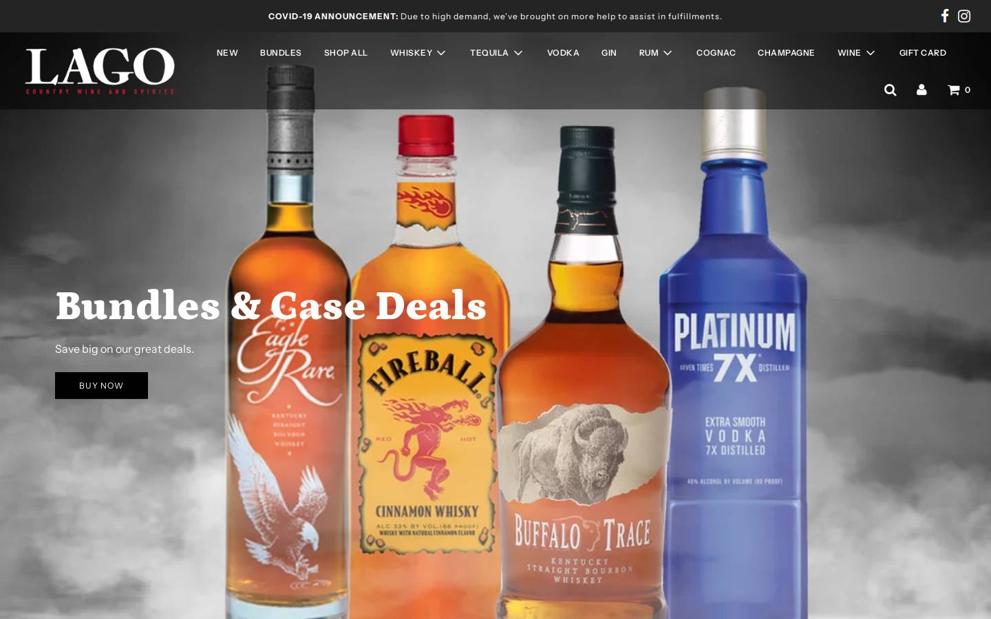 lagocws.com homepage screenshot