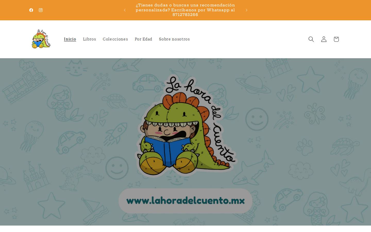 lahoradelcuentomx.com homepage screenshot