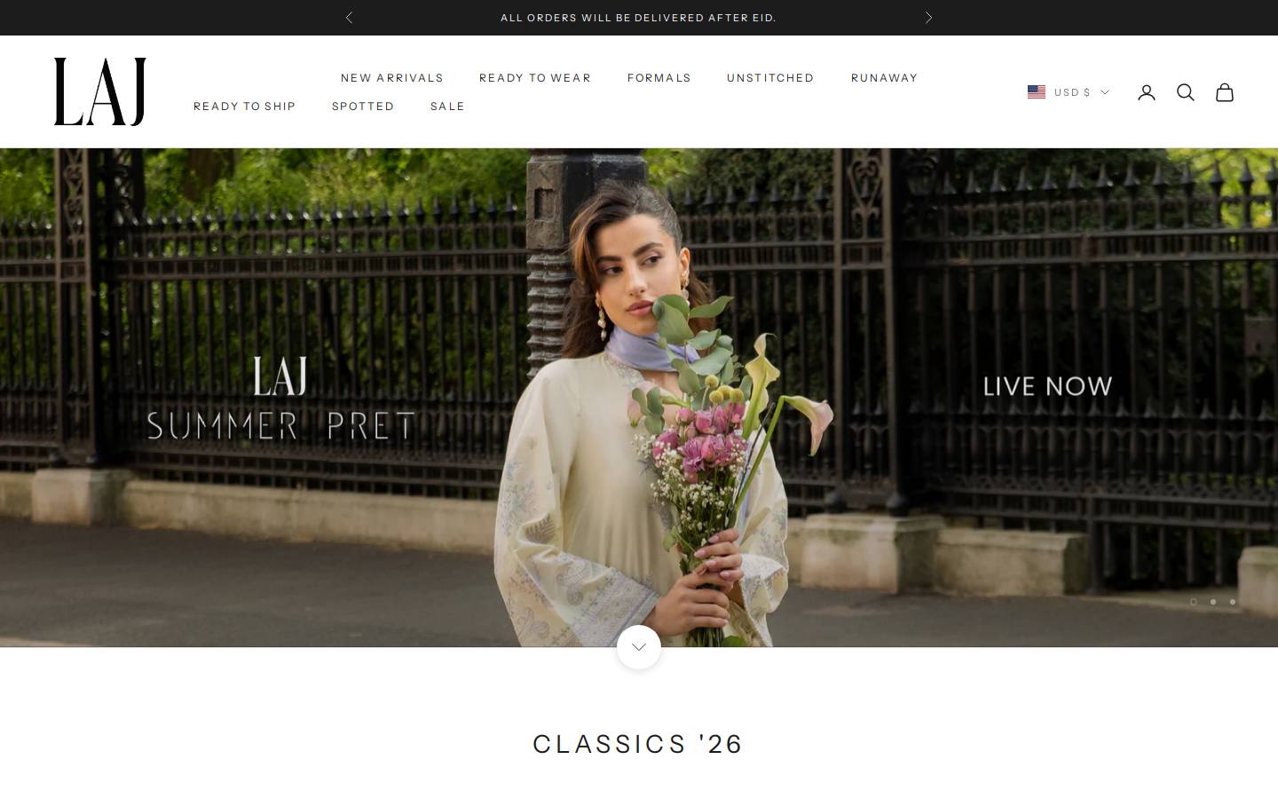 lajbylajwanti.com homepage screenshot