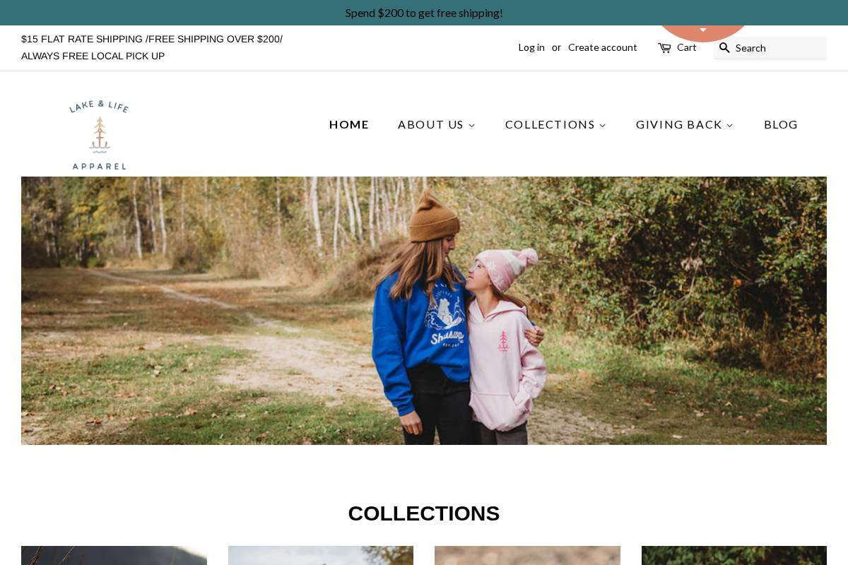 lakeandlife.ca homepage screenshot