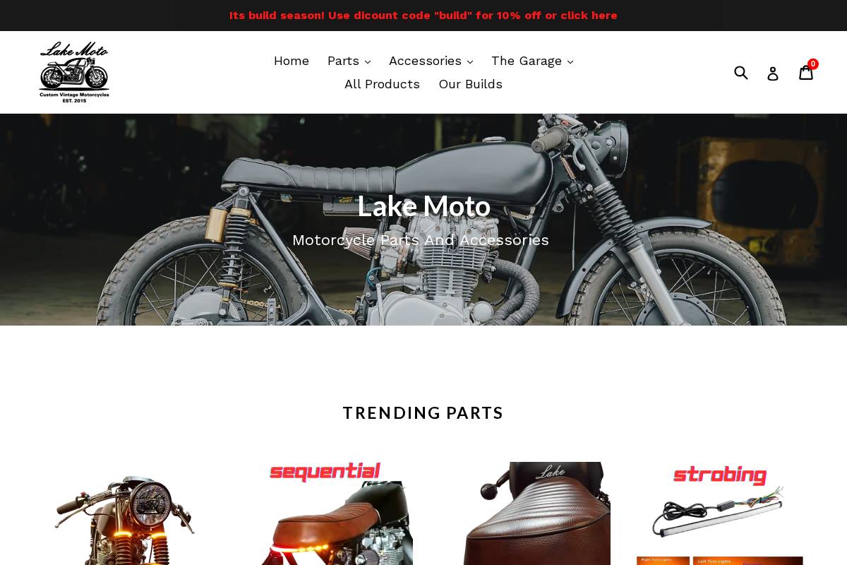lakemoto.com homepage screenshot