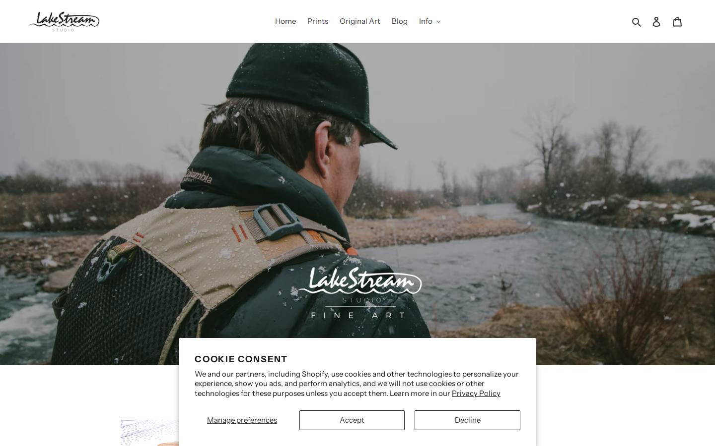 lakestreamstudio.com homepage screenshot