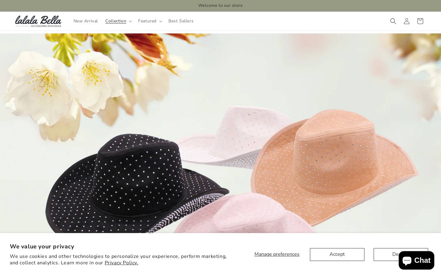lalalabella.com homepage screenshot