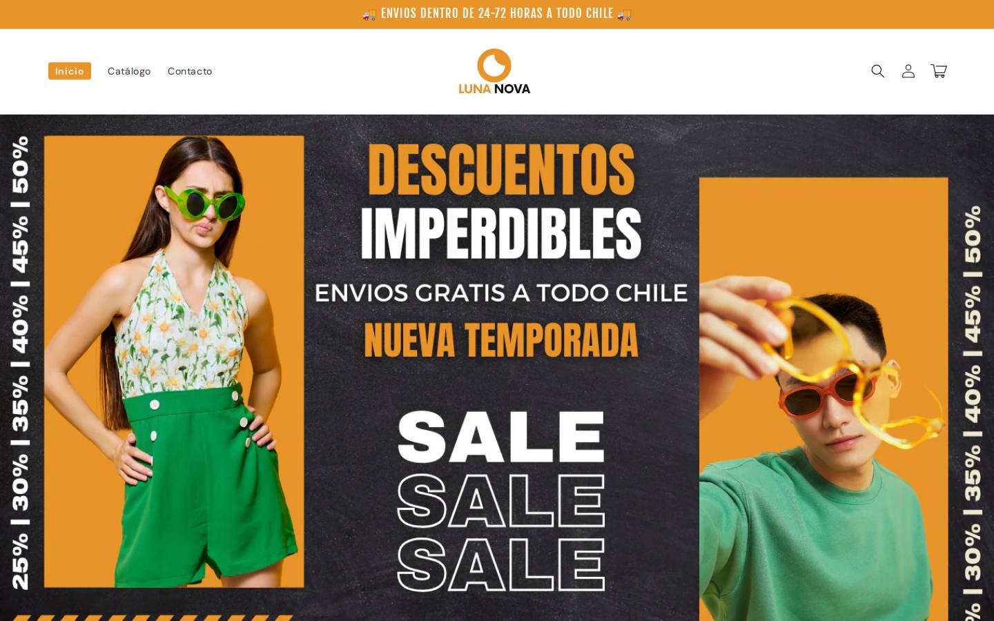 lalunanova.com homepage screenshot