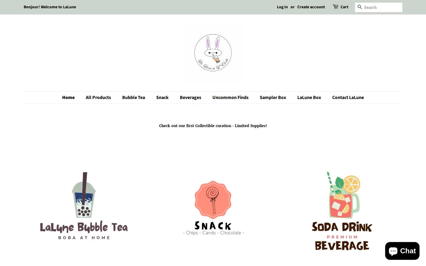 laluneetletoile-us.com homepage screenshot