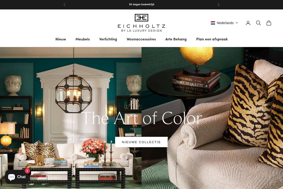 laluxurydesign.com homepage screenshot