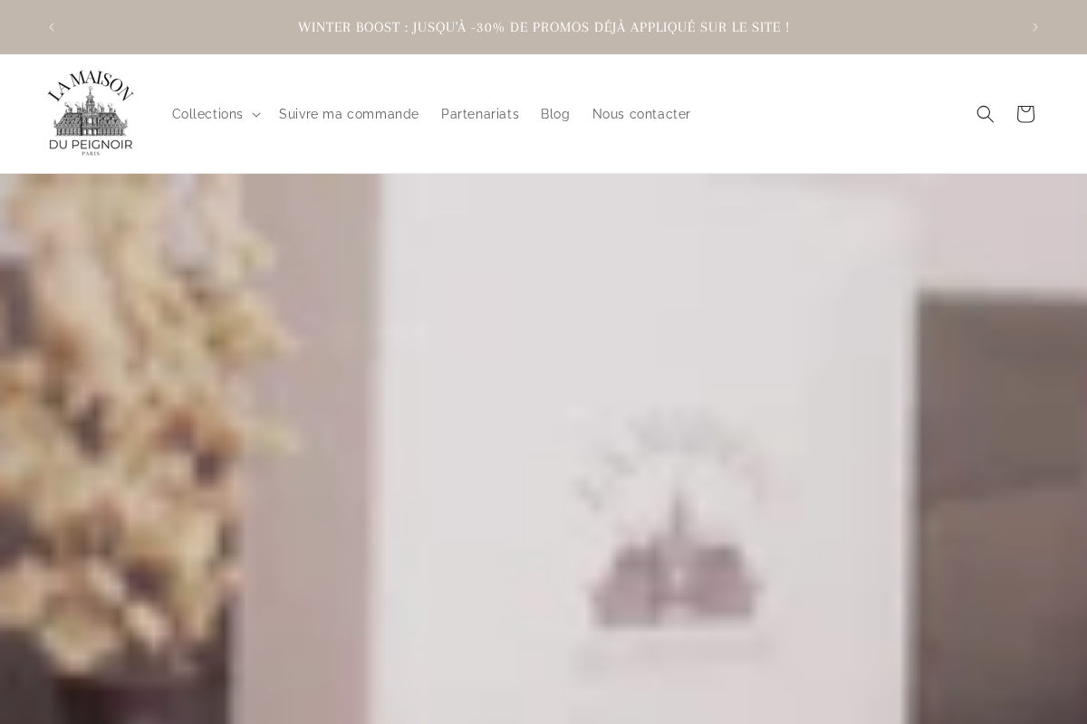 lamaisondupeignoir.com homepage screenshot