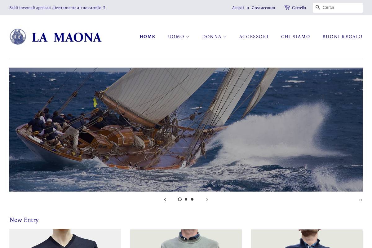 lamaona.it homepage screenshot