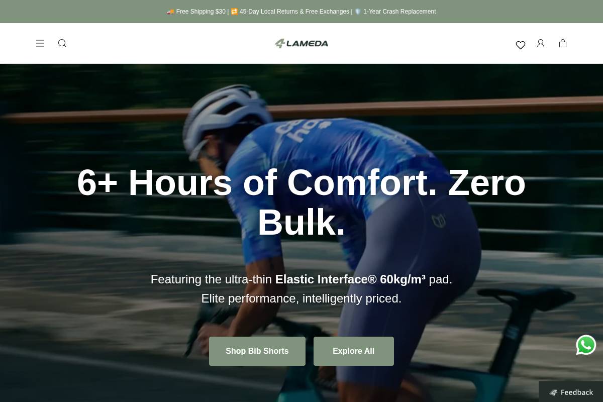 lameda.cc homepage screenshot