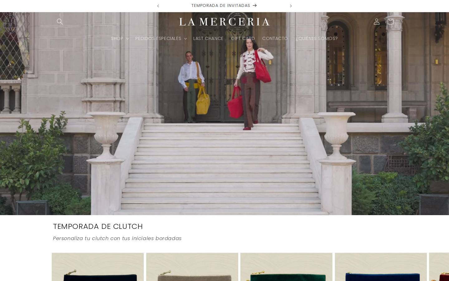 lamerceriashop.cl homepage screenshot