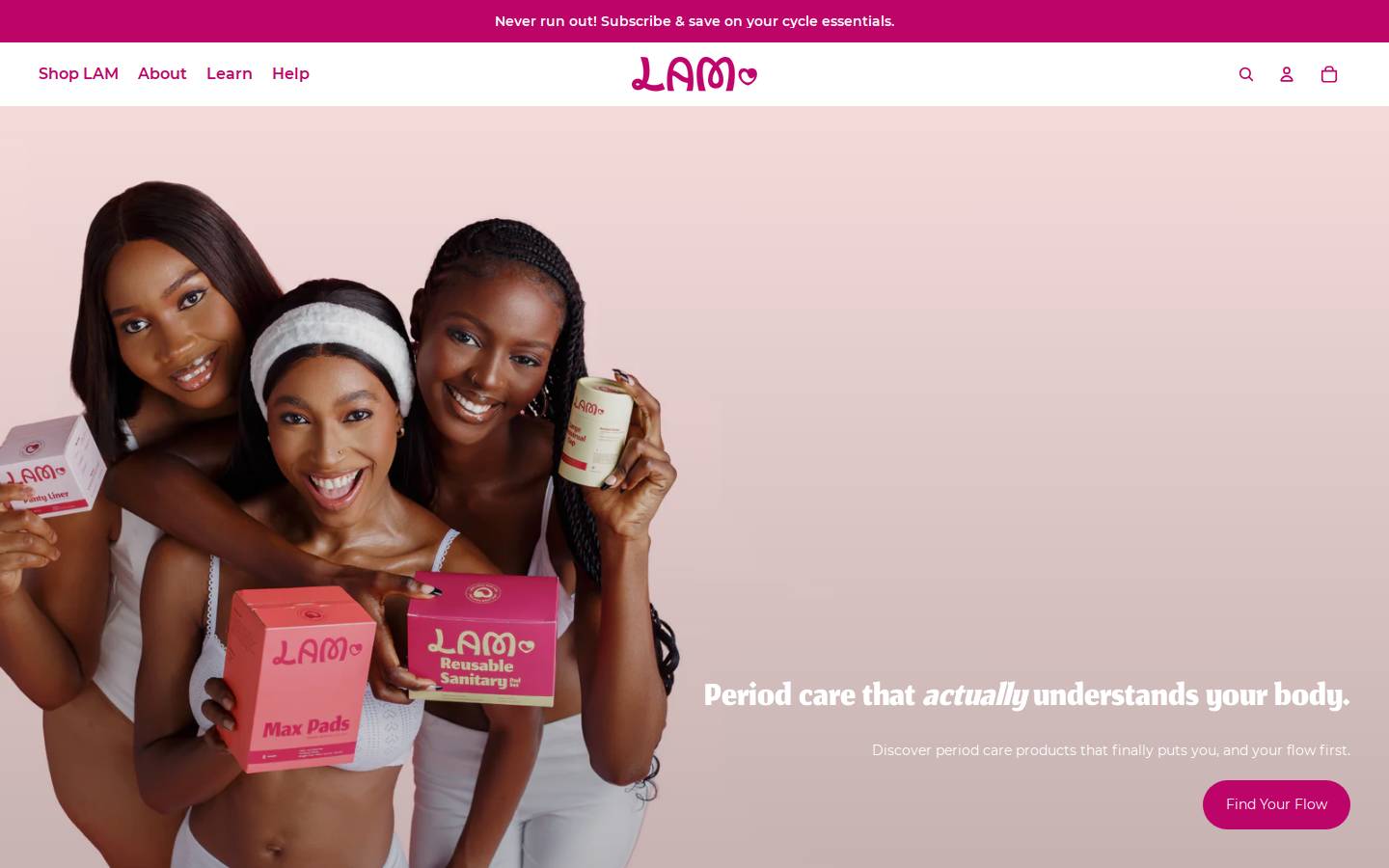 lamforyou.com homepage screenshot