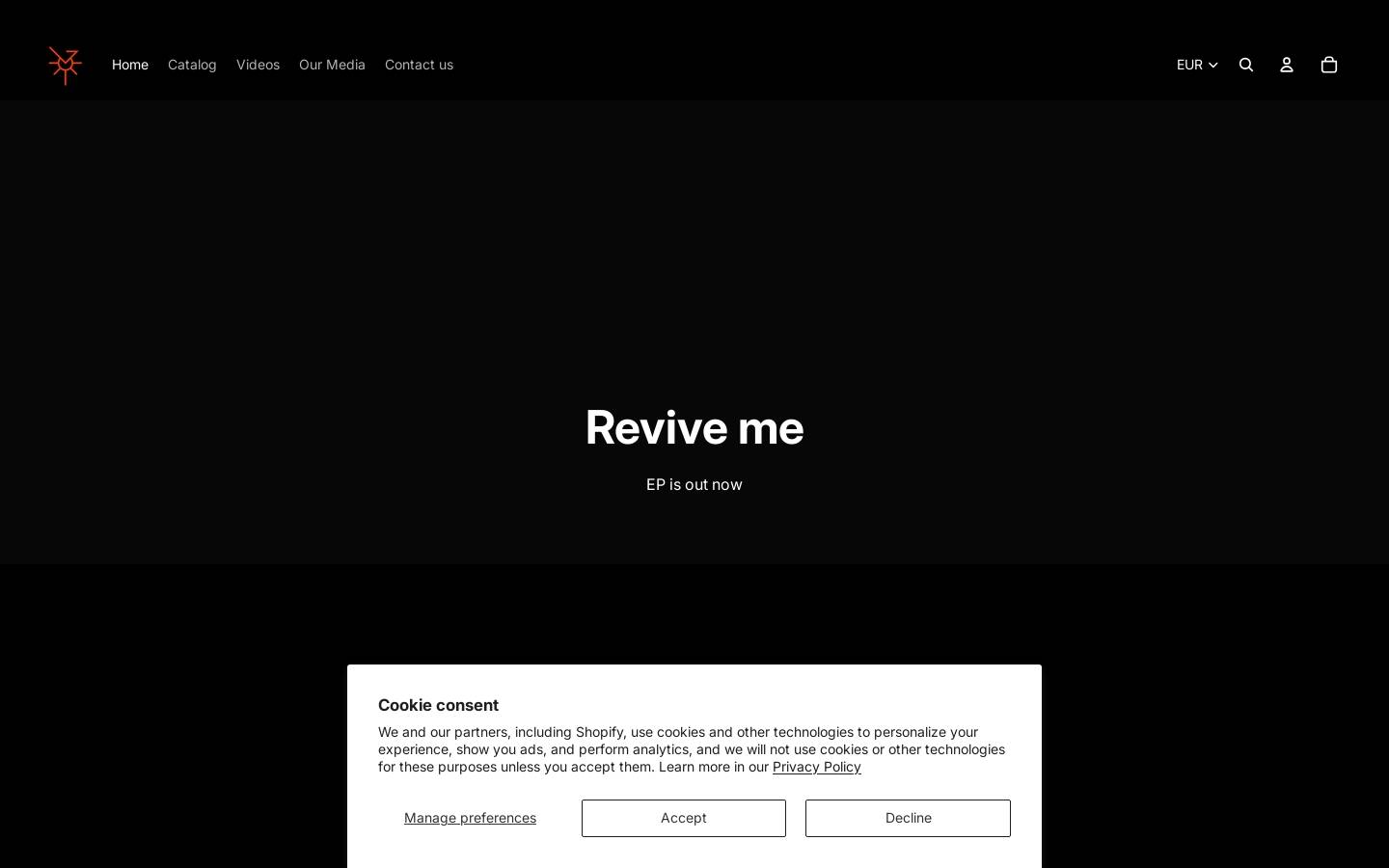 lamirachaos.com homepage screenshot