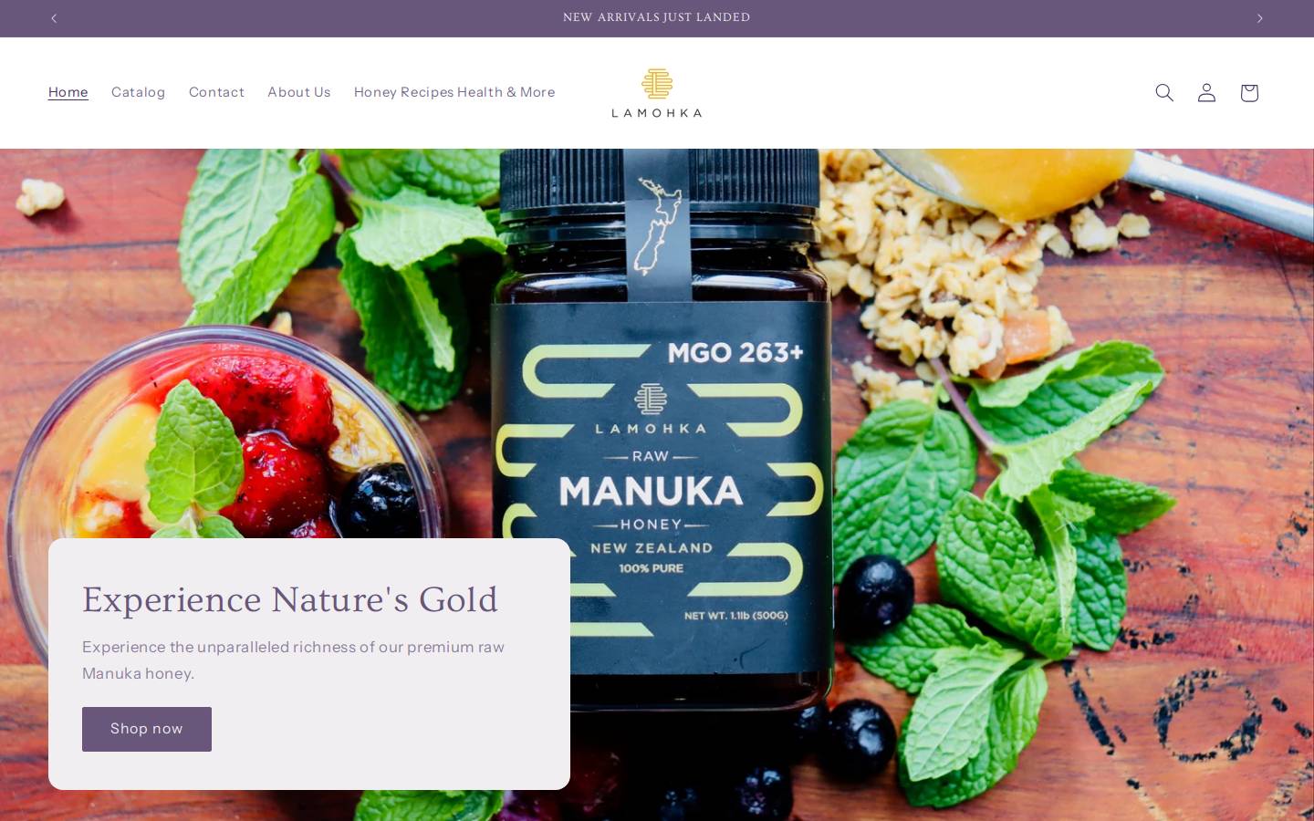 lamohka.com homepage screenshot