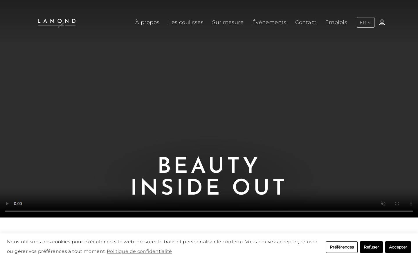 lamondsignature.com homepage screenshot