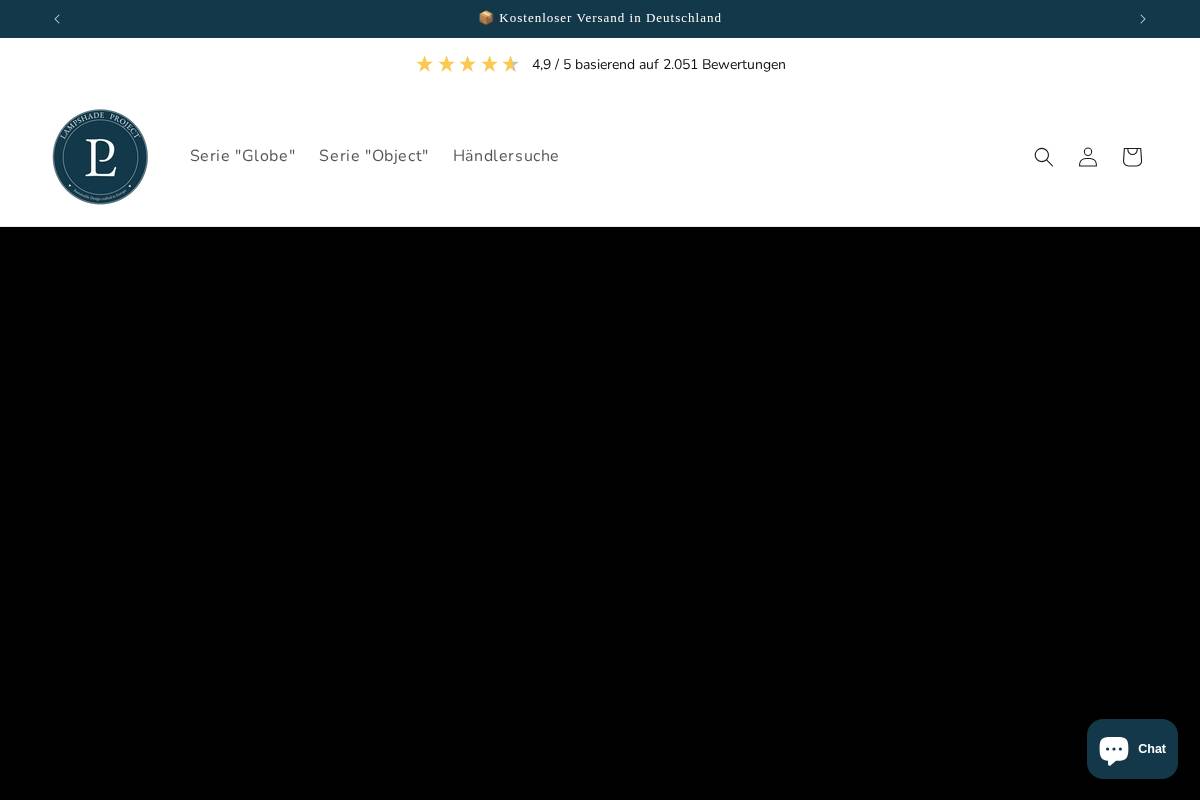 lampshadeproject.com homepage screenshot