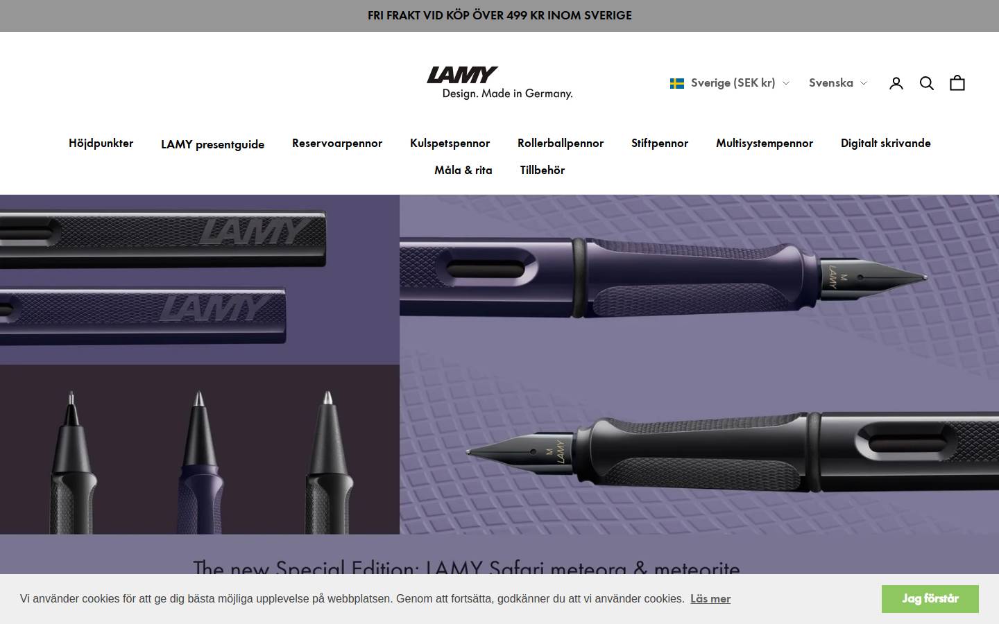 C. Josef Lamy GmbH homepage screenshot