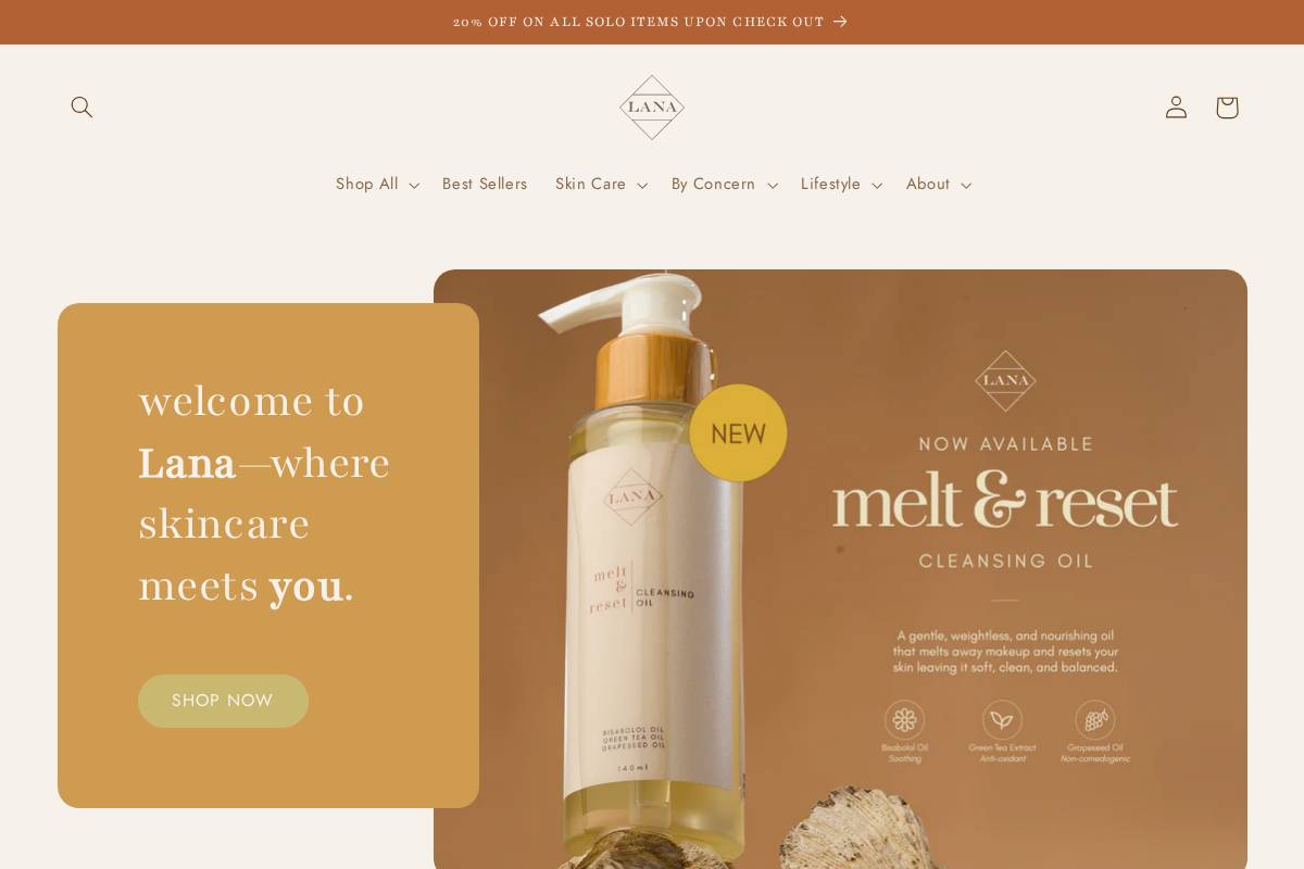 lana.ph homepage screenshot