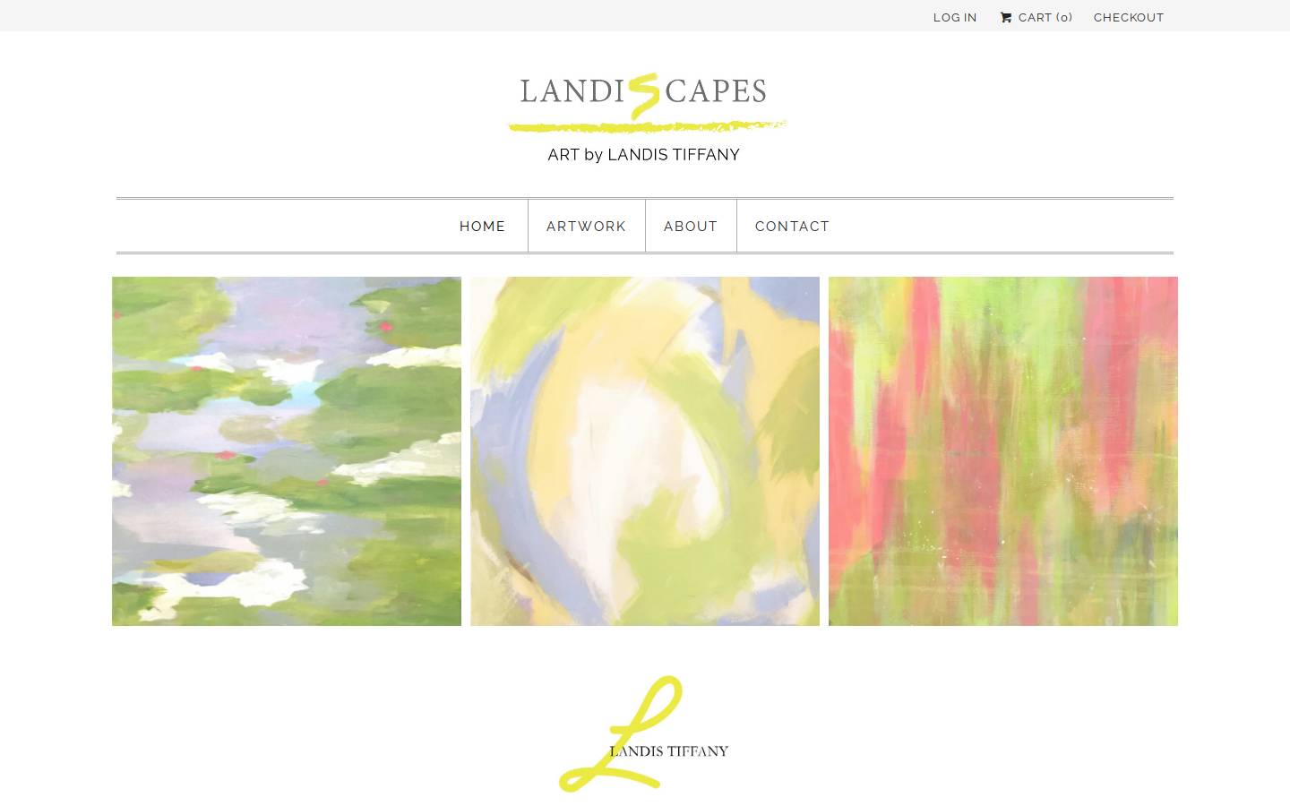 landiscapes.net homepage screenshot