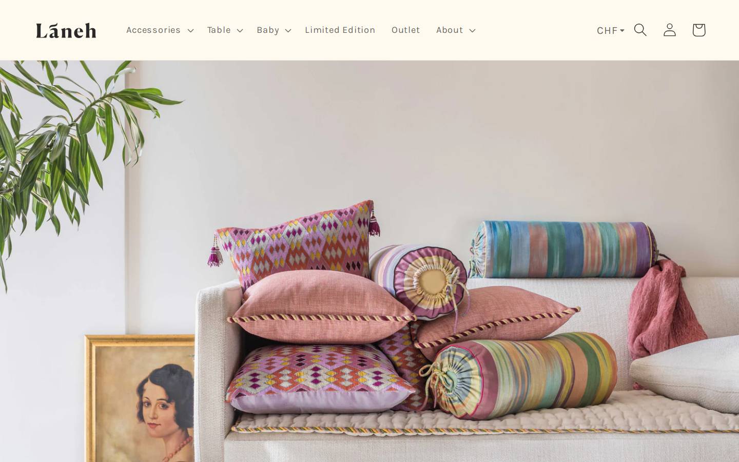 laneh.co homepage screenshot