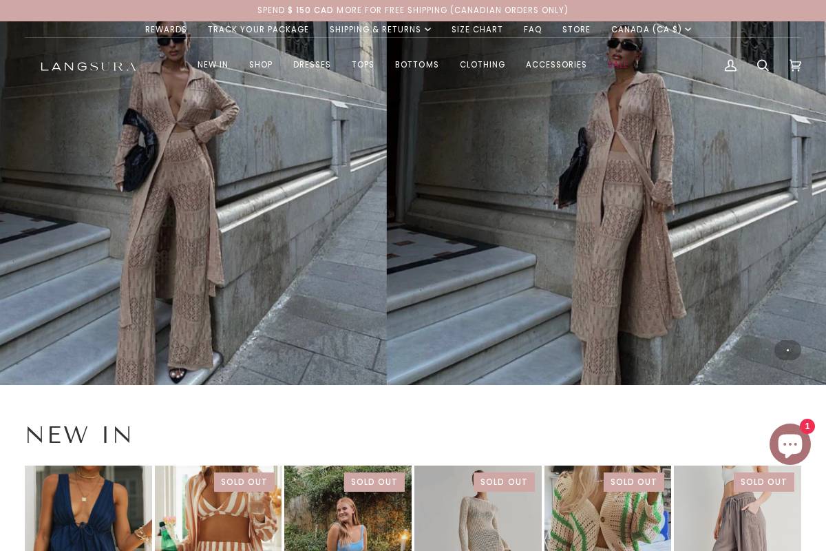 langsura.com homepage screenshot