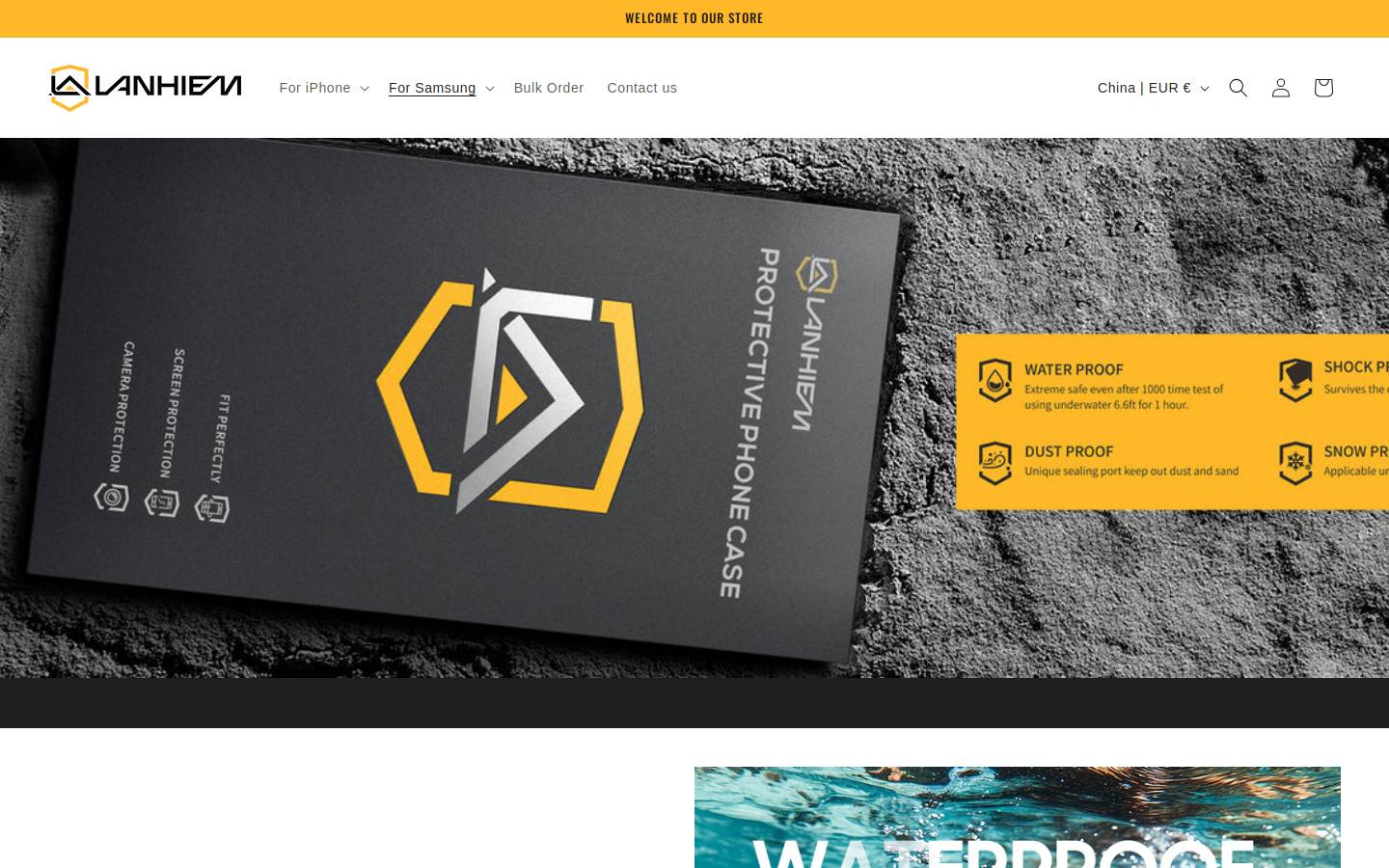 lanhiem.com homepage screenshot