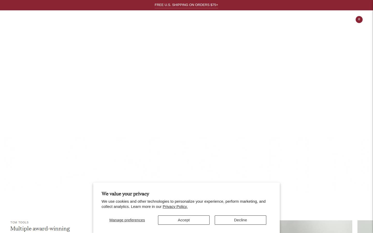 lanshin.com homepage screenshot