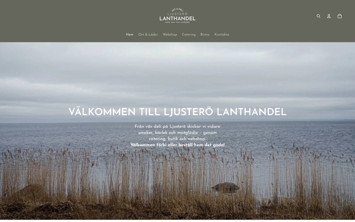 lanthandel.com homepage screenshot