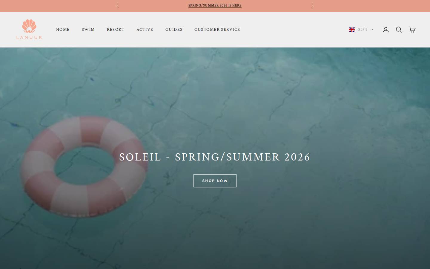 Lanuuk homepage screenshot