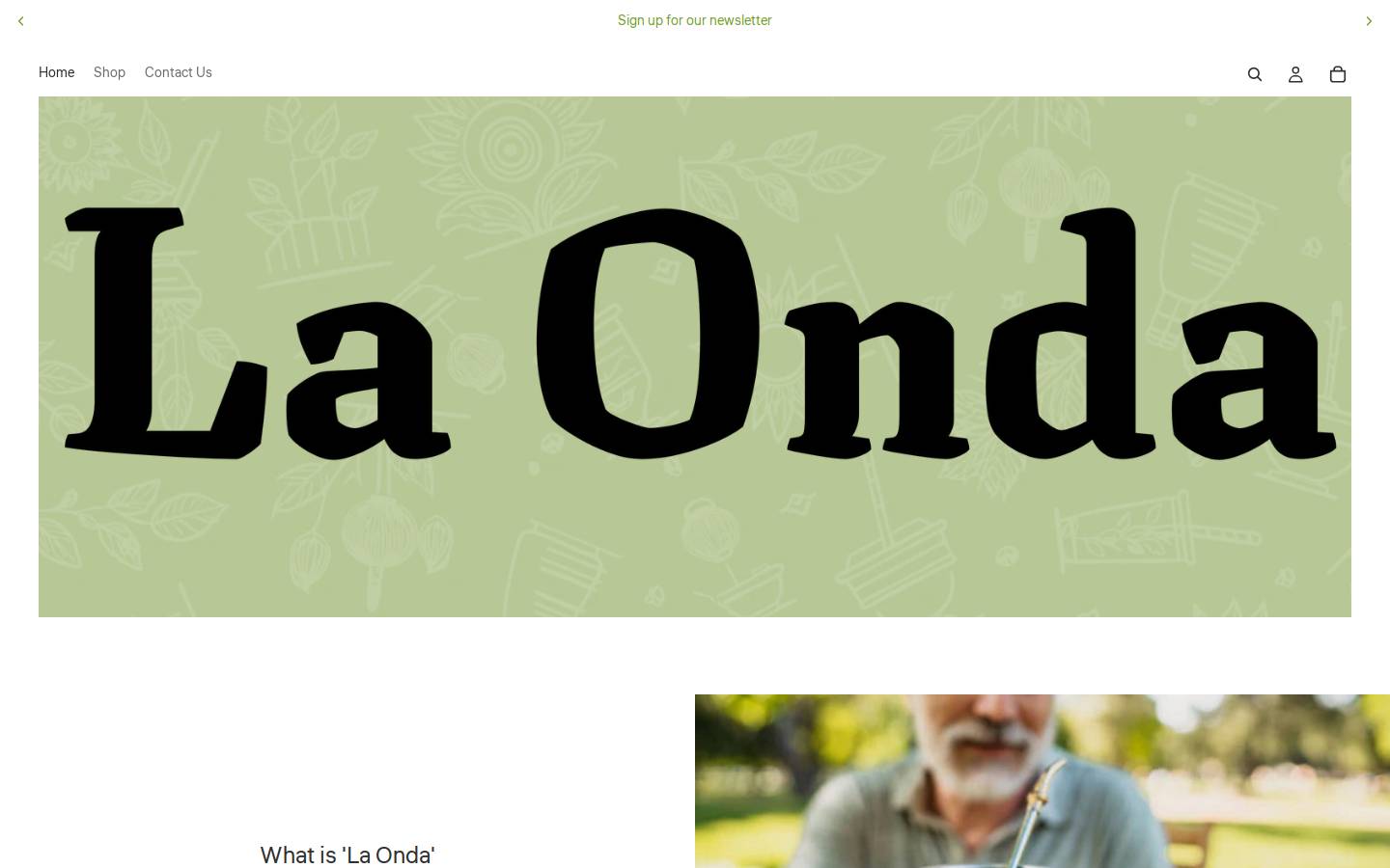 laondamate.com homepage screenshot