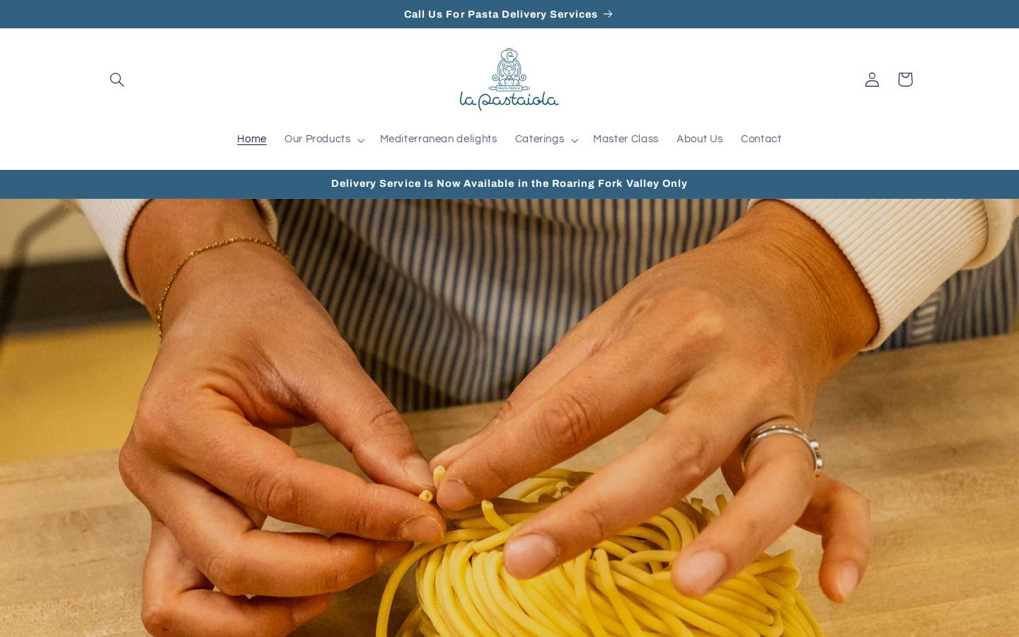 lapastaiola.co homepage screenshot