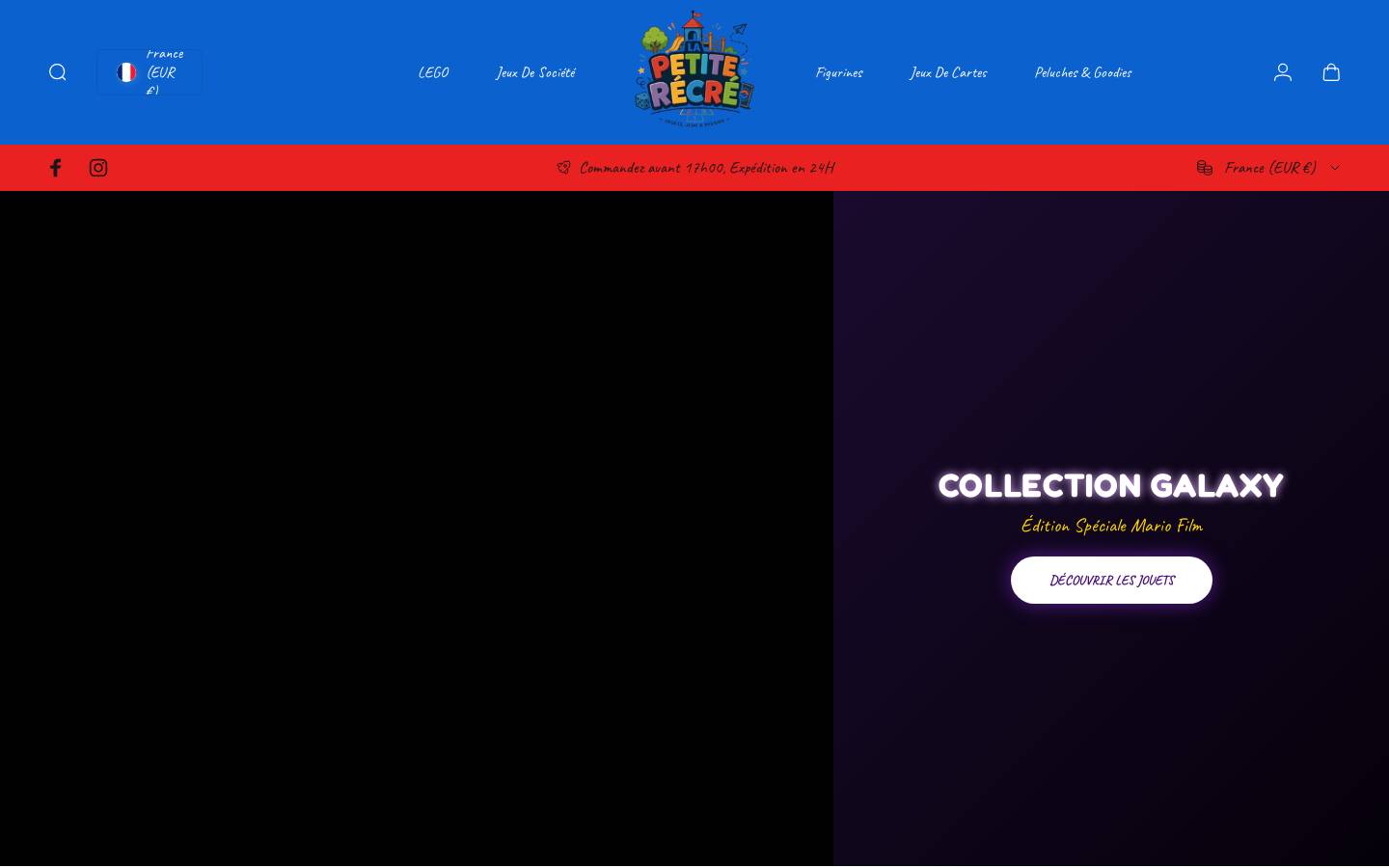 lapetiterecre.fr homepage screenshot