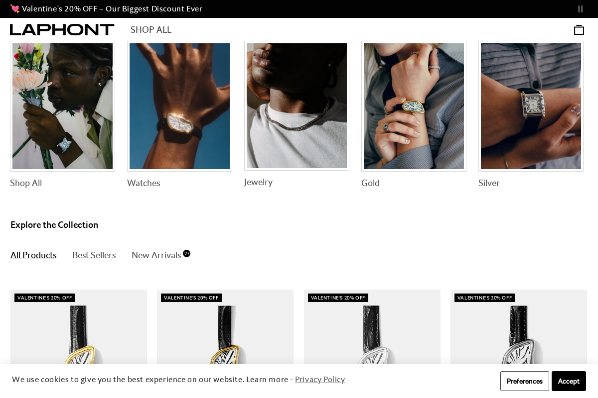 Laphont homepage screenshot