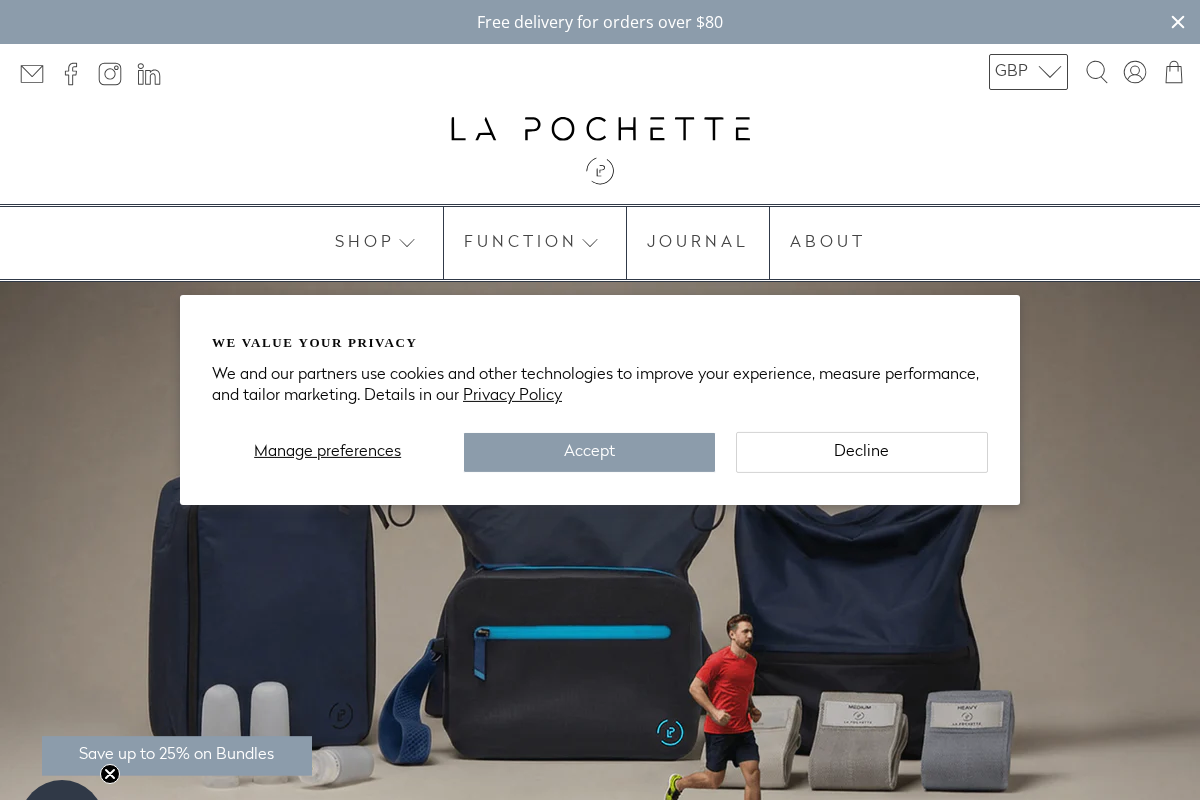 Lapochette homepage screenshot