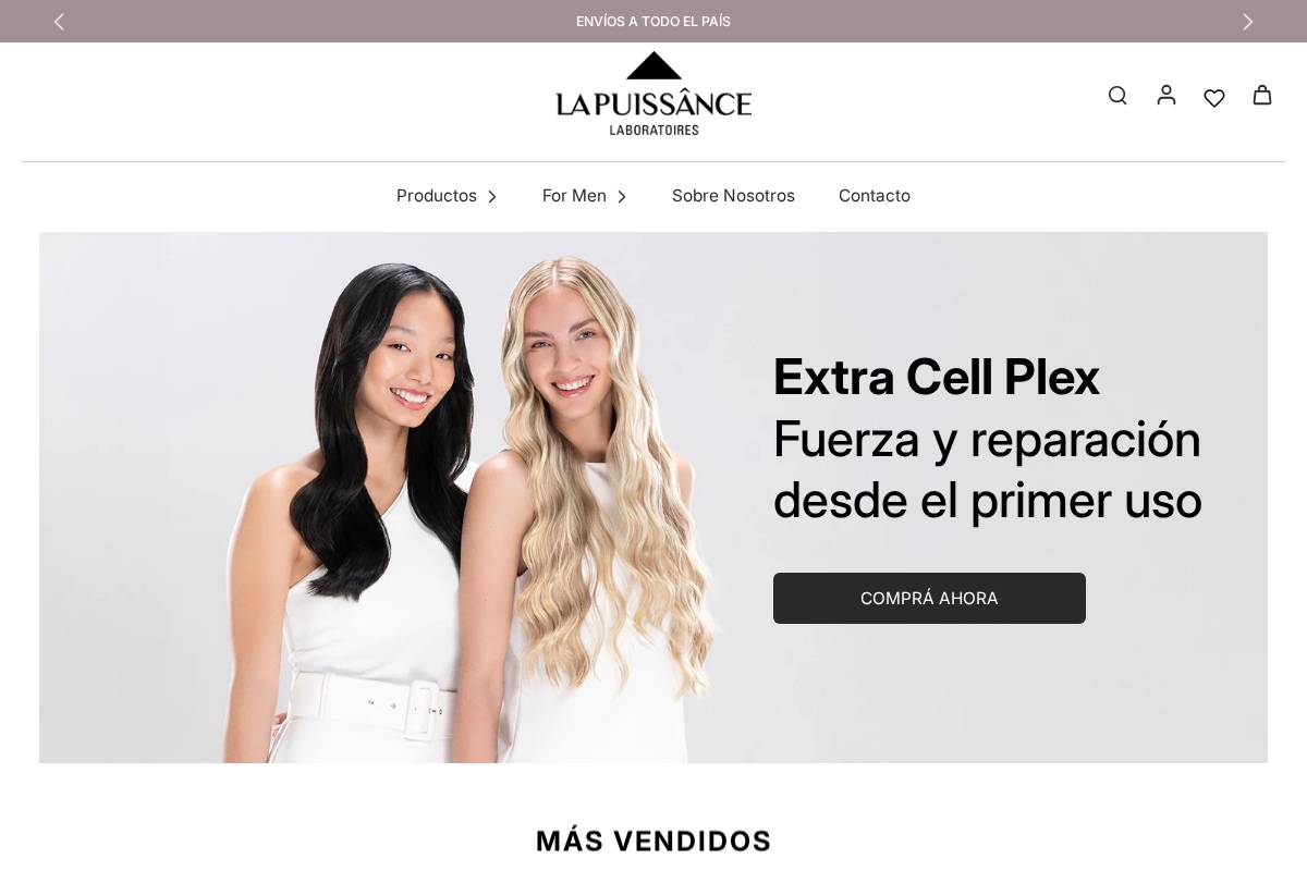 lapuissance.com.ar homepage screenshot