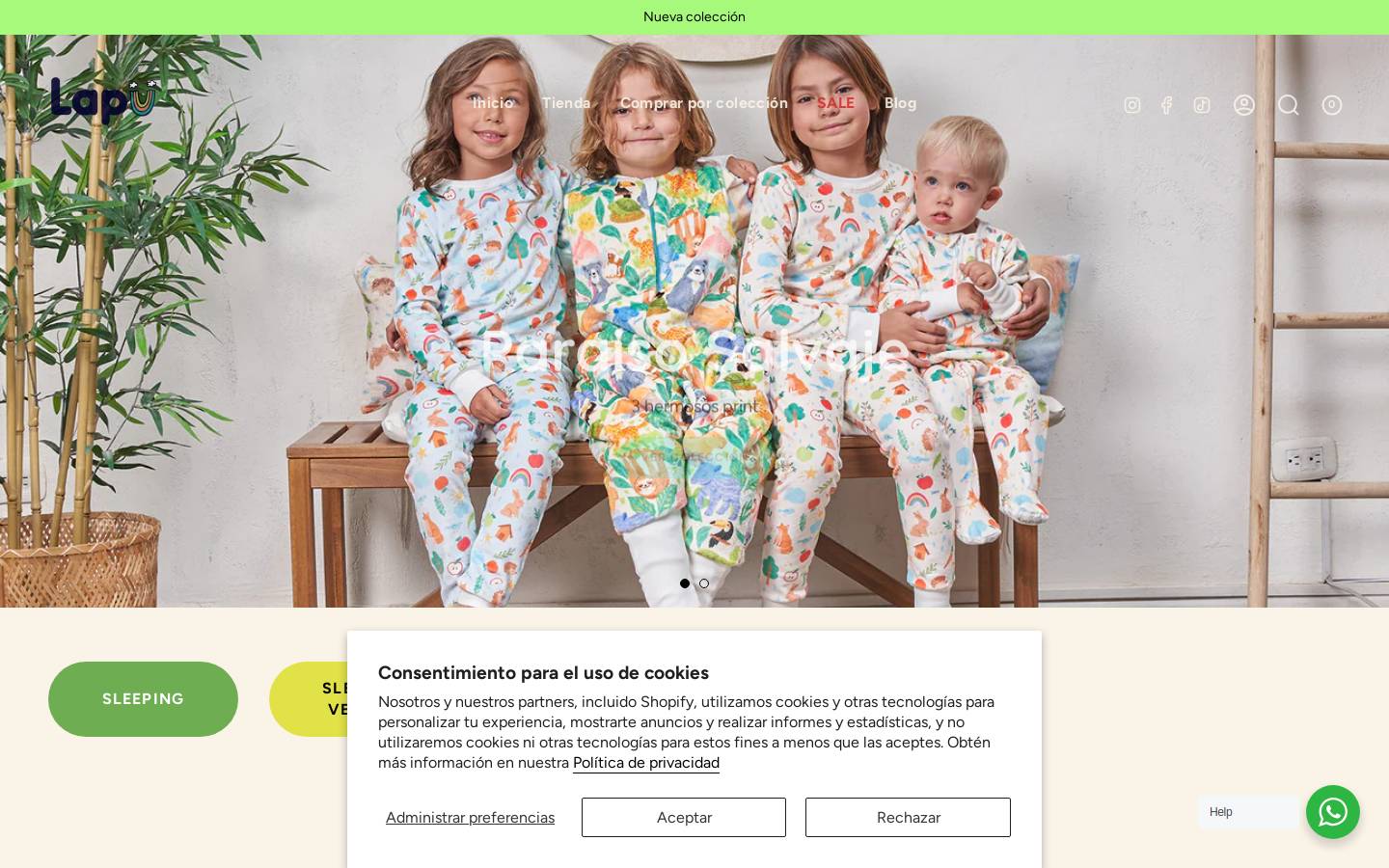 lapukids.com homepage screenshot