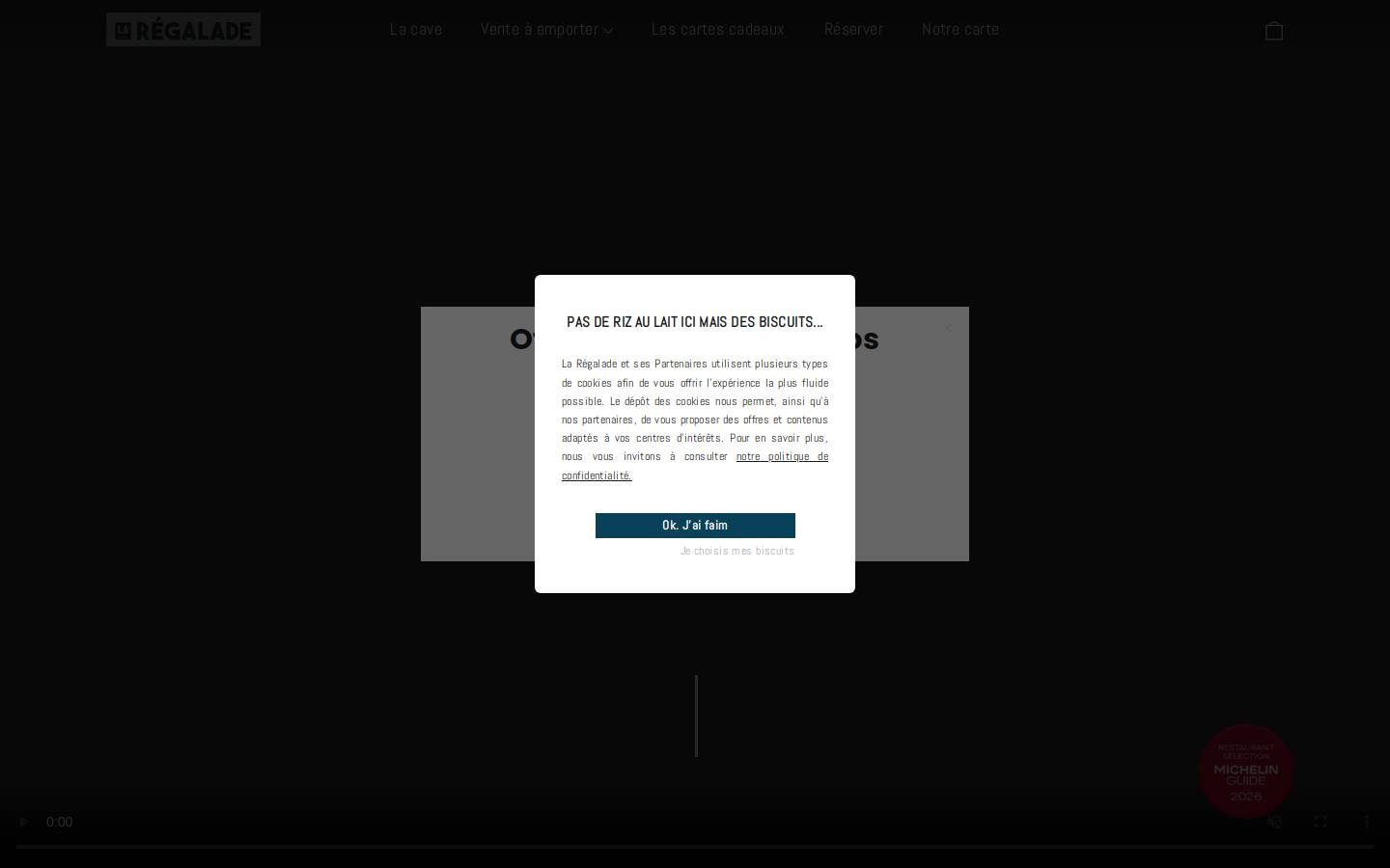 laregalade.paris homepage screenshot