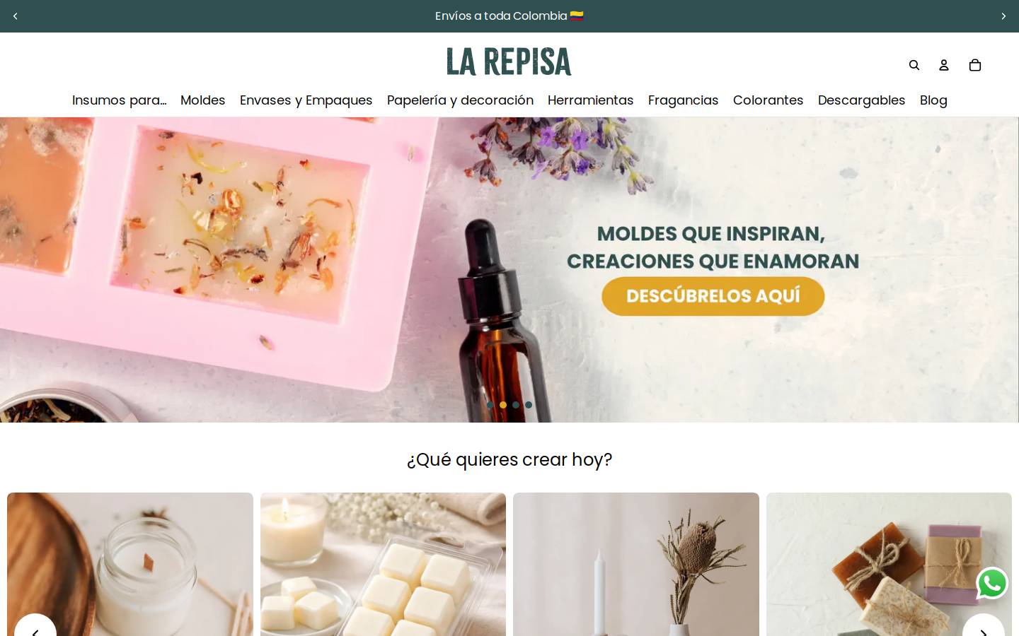larepisa.co homepage screenshot