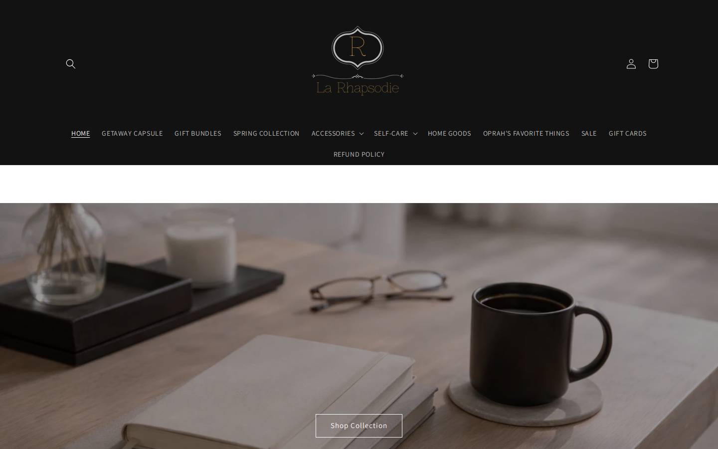 larhapsodie.com homepage screenshot