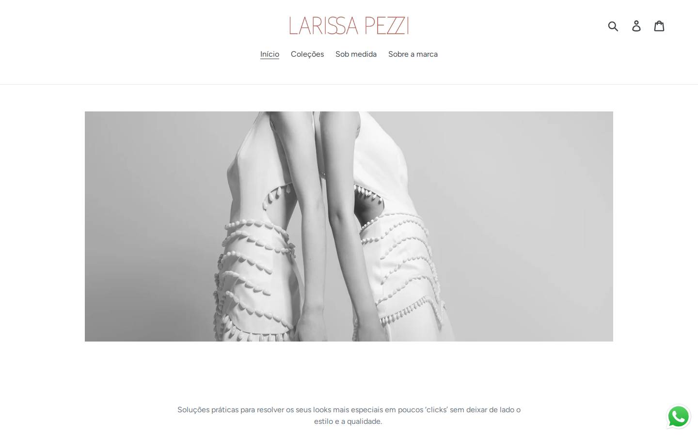 larissapezzi.com.br homepage screenshot