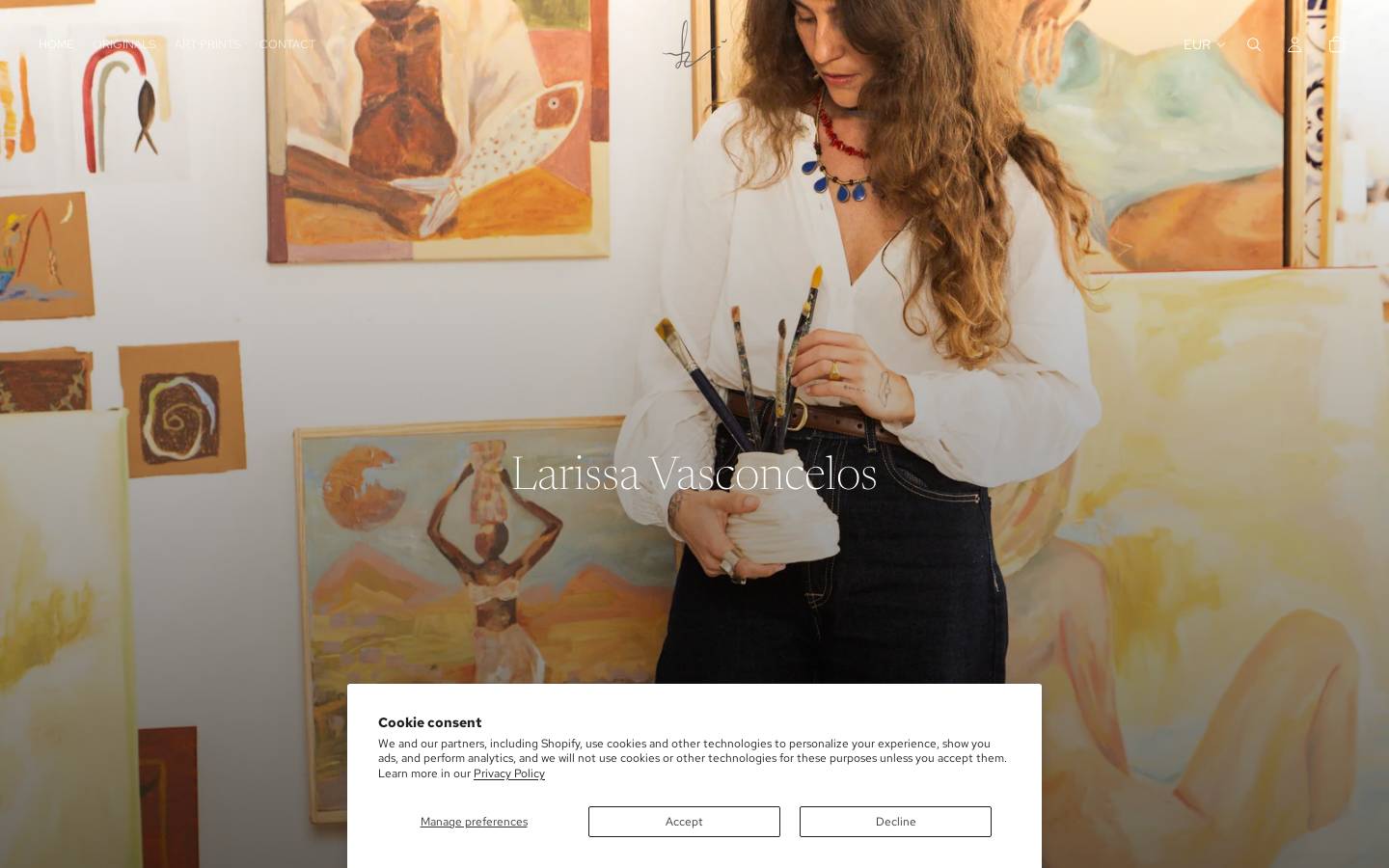 larivasconcelos.com homepage screenshot