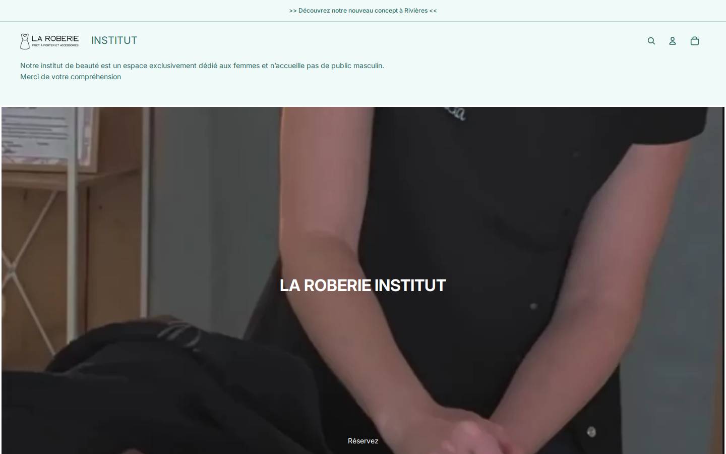 laroberie.fr homepage screenshot