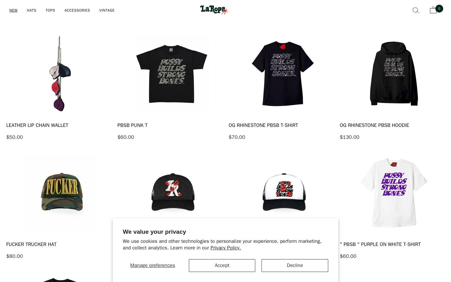 laropa.life homepage screenshot