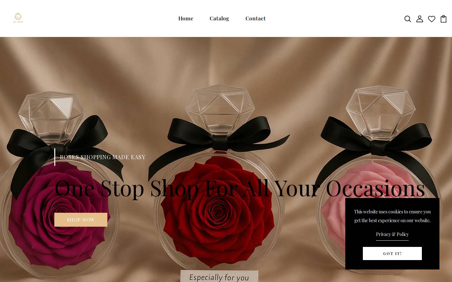laroseus.com homepage screenshot