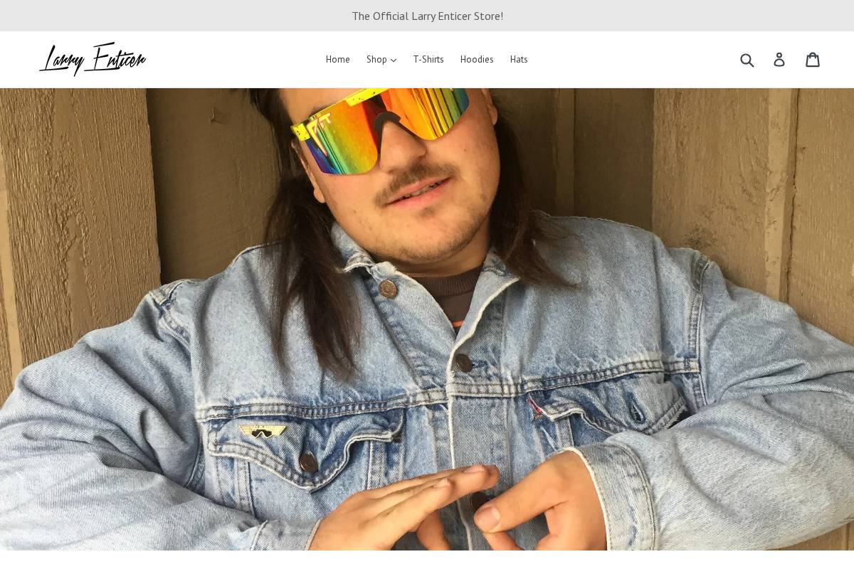 larryenticer69.com homepage screenshot