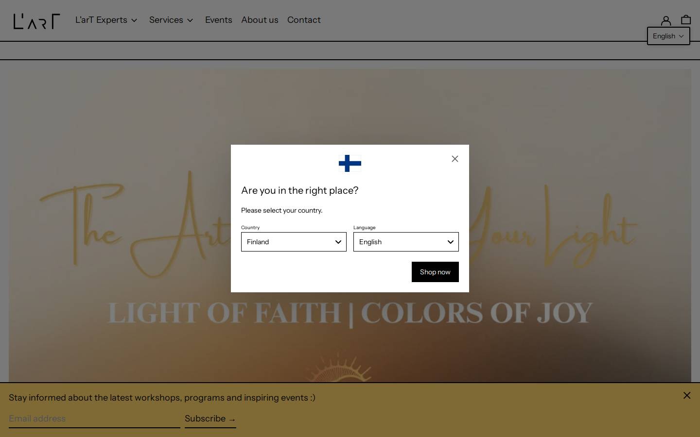 lartagency.com homepage screenshot