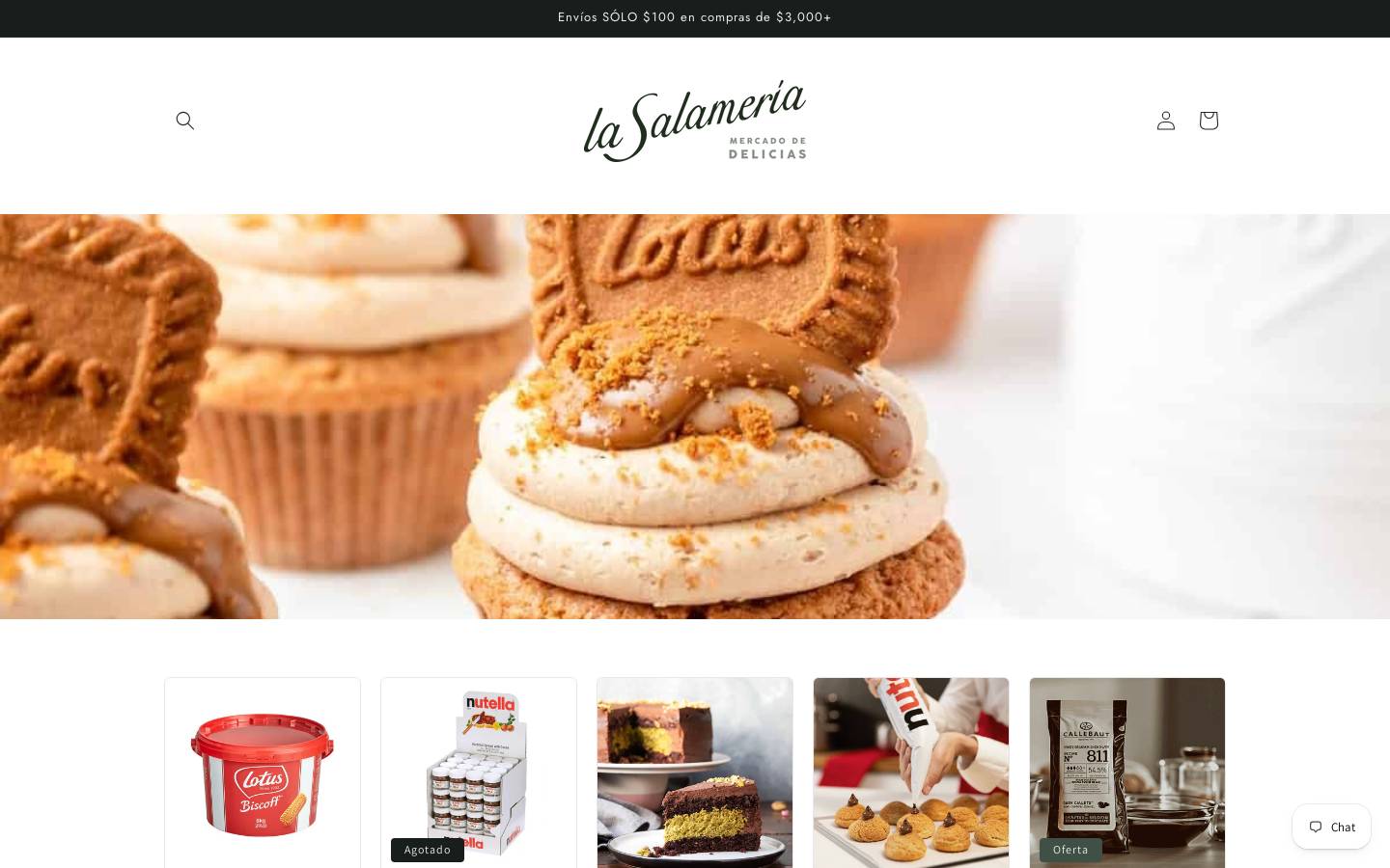 lasalameriadeli.com homepage screenshot